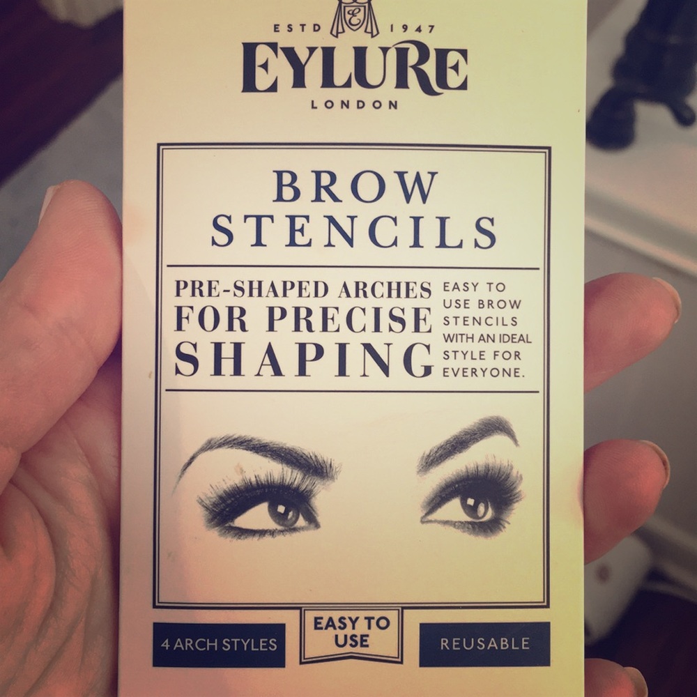 Eyelure brow stencils. Package opened but not used